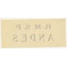 Royal Mail Ship: R.M.S.P. Andes (Vintage Luggage Label)