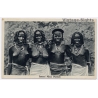 Colony of Eritrea: Females Of The Cunama Tribe / Ethnic Nude (Vintage PC 1930s)