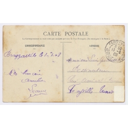 Brazzaville / Congo Francais: Les Rives Du Congo / Pirogue (Vintage PC 1908)