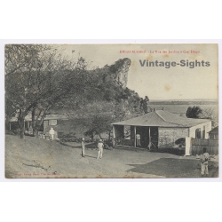 Diego-Suarez: La Rue des Jardins à Cap Diego (Vintage PC 1910s)
