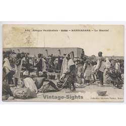 Bandiagara / Soudan: Le Marché / Ethnic (Vintage PC 1907)