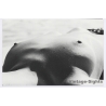 Artistic Erotic Study: Slim Semi Nude Female Sunbathing*2 (Vintage Photo ~1980s/1990s)