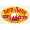 Dom-Hotel - Trier, Mosel / Germany (Vintage Luggage Label)