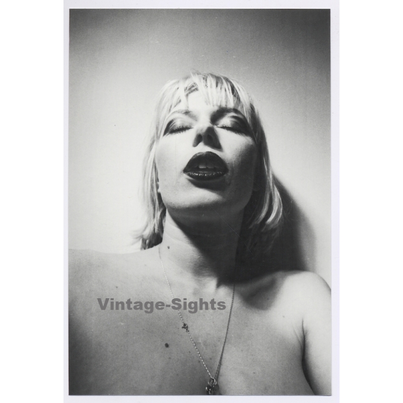 Artistic Erotic Study: Classy Blonde Nude Female*1 (Vintage Photo ~1980s/1990s)