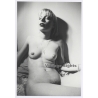 Artistic Erotic Study: Classy Blonde Nude Female*5 (Vintage Photo ~1980s/1990s)