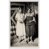 Italian Tripolitania (Libya): Portrait Of 2 Female Berbers In Festive Attire / Ethnic (Vintage RPPC 1910s/1920s)