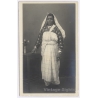Trinidad: East Indian Diaspora Woman Portrait / Ethnic (Vintage RPPC ~1930s)