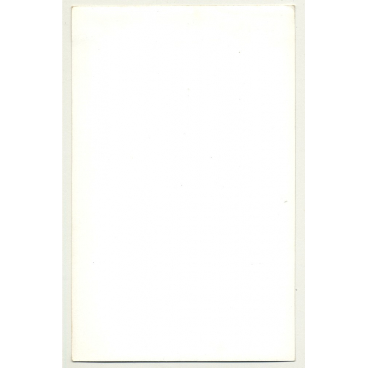 Skinny Brunette Takes Off Panties / Silk Gloves (Vintage Photo B/W ~1950s)