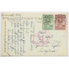 Sekondi - Gold Coast / Ghana: Beach Dugout / Ethnic - Censor Mark - UTC (Vintage RPPC ~1939)
