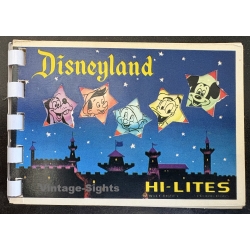 Walt Disney: Disneyland Hi-Lites (Vintage Souvenir Booklet ~1950s/1960s)