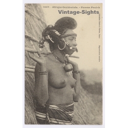 Senegal: Femme Foulah / Ethnic Nude - Fortier (Vintage PC 1910s)