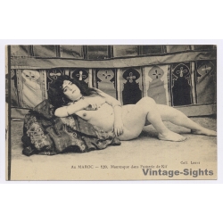 Morocco: Mauresque Dans Fumerie De Kif / Ethnic Nude - Marijuana (Vintage PC 1917)