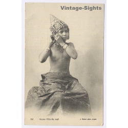 Jean Geiser / Algeria: Jeune Fille Du Sud / Ethnic Nude (Vintage PC 1918)