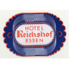 Hotel Reichshof - Essen / Germany (Vintage Luggage Label)