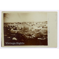 Vinica / Macedonia: Panorama View (Vintage RPPC 1916)