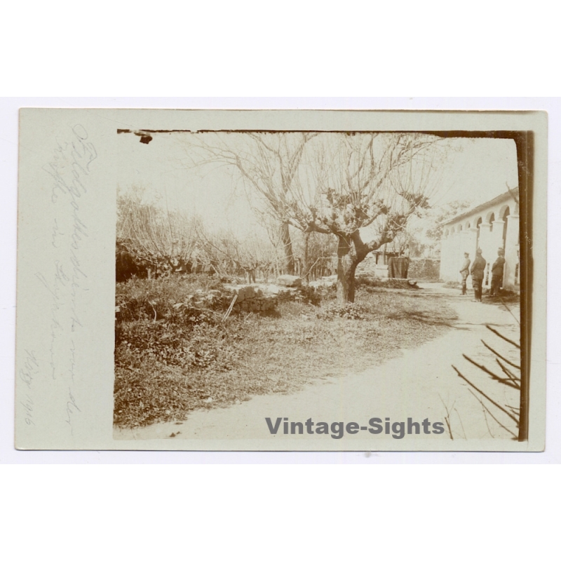 Stojakovo / Macedonia: Feldgottesdienst Vor Kirche WW1 (Vintage RPPC 1916)