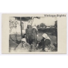 Skopje / Macedonia: Group Of Native Kids / Ethnic (Vintage RPPC 1910s)