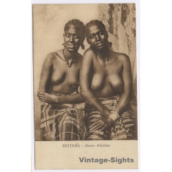 Colonia Eritrea: Donne Abissine / Ethnic Nude (Vintage PC 1925)