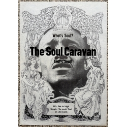 The Soul Caravan - Get In High / XHOL - Krautrock (Vintage CBS PROMO Poster 1967)