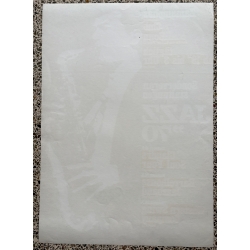 Zamamphas Club Bonn: Jazz '70 / R.Korndörffer (Vintage Screen Printed Poster)