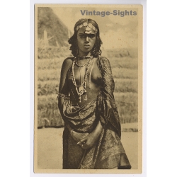 Colonia Eritrea: Costumi Africa Orientale / Ethnic Nude - Traditional Jewelry (Vintage PC 1910s/1920s)