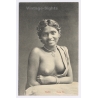 Ceylon: Rodiya Girl / Ethnic Nude (Vintage PC ~1910s/1920s)