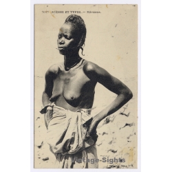 Scènes Et Types: Rêveuse / Ethnic Nude (Vintage PC 1916)