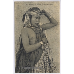 Maghreb: Moorish Woman / Ethnic Nude (Vintage PC 1910s)