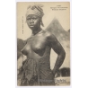 Afrique Occidentale: Femme Soussou / Ethnic Nude - Fortier (Vintage PC ~1910s)