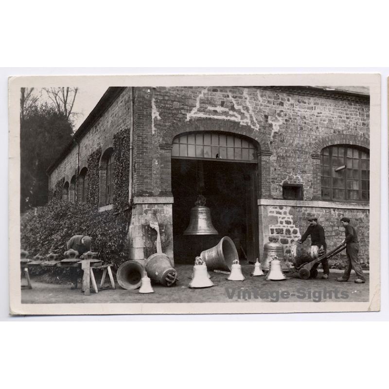 Villedieu (Manche): La Fonderie Des Cloches (Vintage RPPC)