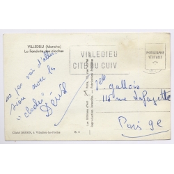 Villedieu (Manche): La Fonderie Des Cloches (Vintage RPPC)