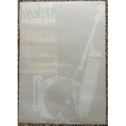 R.Korndörffer: Ulli Paulsen Swingtett - Jazz (Vintage Screen Printed Poster ~1960s)
