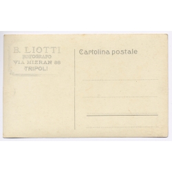 Tripolis / Tripolitana Italiana: Gurgi Mosque / B.Liotti (Vintage RPPC ~1910s/1920s)