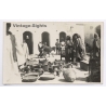 Tripolis / Tripolitana Italiana: Market - Colonial Soldier / B.Liotti (Vintage RPPC ~1910s/1920s)