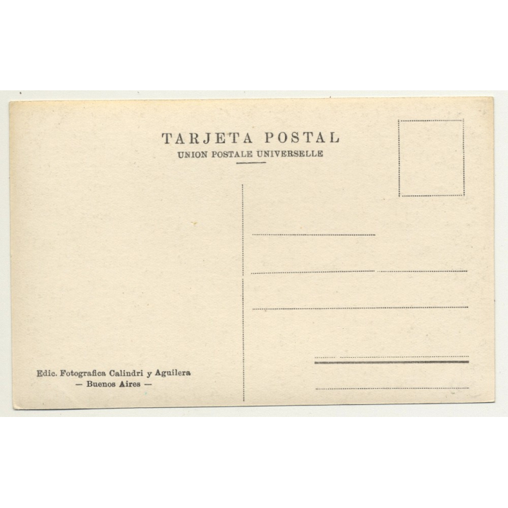 Buenos Aires / Argentina: Vista De La Torres Guemes (Vintage RPPC)
