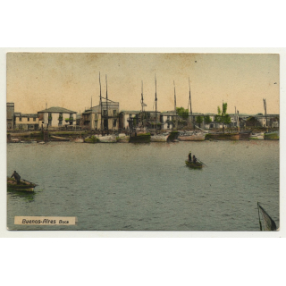 Buenos Aires / Argentina: Calle Florida / Trinchieri (Vintage Postcard 1910s/1920s)