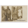 Syria: Cool Take Of Bedouins In Traditional Garb / Ethnic (Vintage RPPC ~1900s/1910s)
