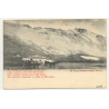 Alta Cordillera - Chile: Provedoria / Casucha (Vintage Postcard ~1900/1910)