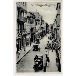 Gibraltar: Main Street / Royal Tobacconist (Vintage PC 1900s)