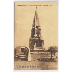 Misurata Marini / Tripolitana Italiana: Colonial Monument (Vintage PC ~1910s/1920s)