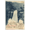 Bogotá - Columbia: Salto Del Tequendama / Tequendama Falls (Vintage Postcard 1906)