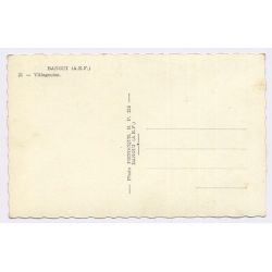 Bangui (A.E.F.) / Congo: Villageoise / Ethnic Nude (Vintage RPPC ~1930s/1940s)