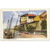 Bahia De Panama / Bay Of Panama: Marea Menguante / Ebb Tide (Vintage Postcard)