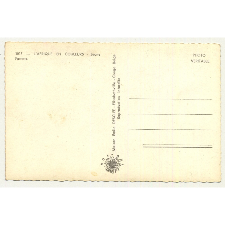 Congo / Africa: Voyage Du Roi Au Congo - Été 1955 (Vintage Postcard)