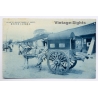 Mandchuria / China: Primitive Omnibus At Manchu - Peking Cart (Vintage PC ~1900s/1910s)