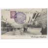 Kobe / Japan: Imperial Naval Review 1908 - Meiji 41 Special Cancel (Vintage PC)