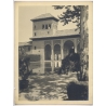 Estudio Amer Madrid: Alhambra Granada Partal Palace (Vintage Photo 40x30CM Kodak BRTF 1940s)