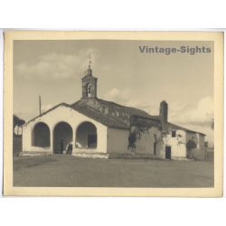 Estudio Amer Madrid: Ermita de San Blas Cáceres (Vintage Photo 40x30CM Kodak BRTF 1940s)