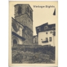 Estudio Amer Madrid: Candelario Salamanca Church (Vintage Photo 40x30CM Kodak BRTF 1940s)
