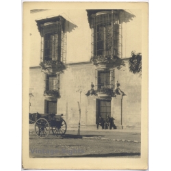 Estudio Amer: Palacio Domecq Jerez de la Frontera (Vintage Photo 40x30CM Kodak BRTF 1940s)